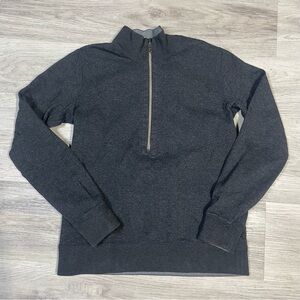 Tommy Bahama Dark Gray half Zip-Up Sweater sz XS